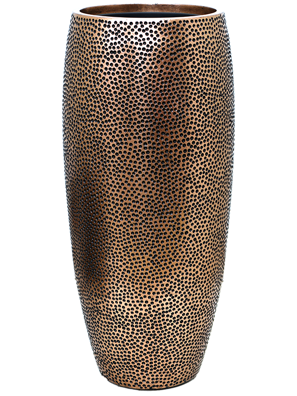 Baq Opus Hit Plant Pot 75cm Height 24cm Dia Partner Gold (with liner)
