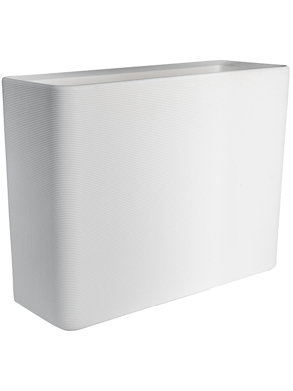 Otium Plant Pot 75cm Height 30cm Dia Linea White