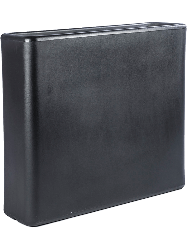 Otium Plant Pot 80cm Height 22cm Dia Murus Black