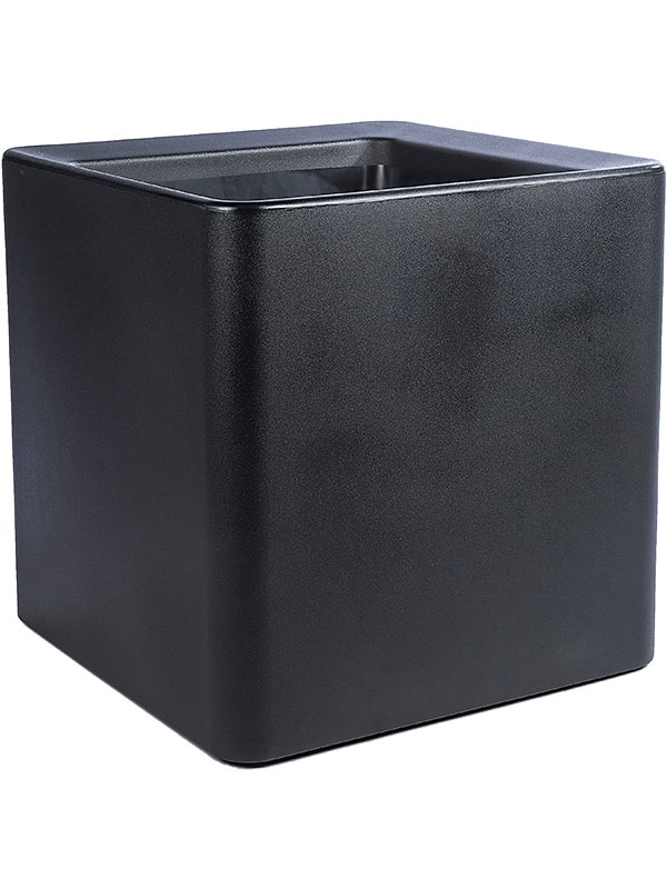 Otium Plant Pot 60cm Height 47cm Dia Quadris Black