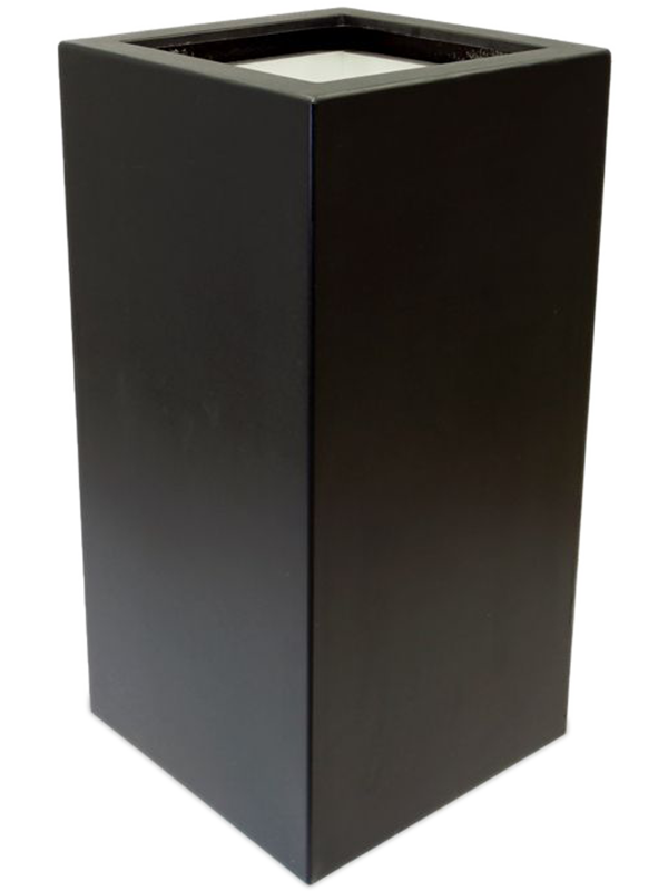 Vepo Carya Plant Pot 100cm Height 40cm Dia Square Anthracite