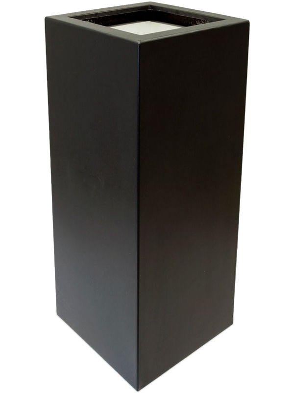 Vepo Carya Plant Pot 120cm Height 38cm Dia Square Anthracite