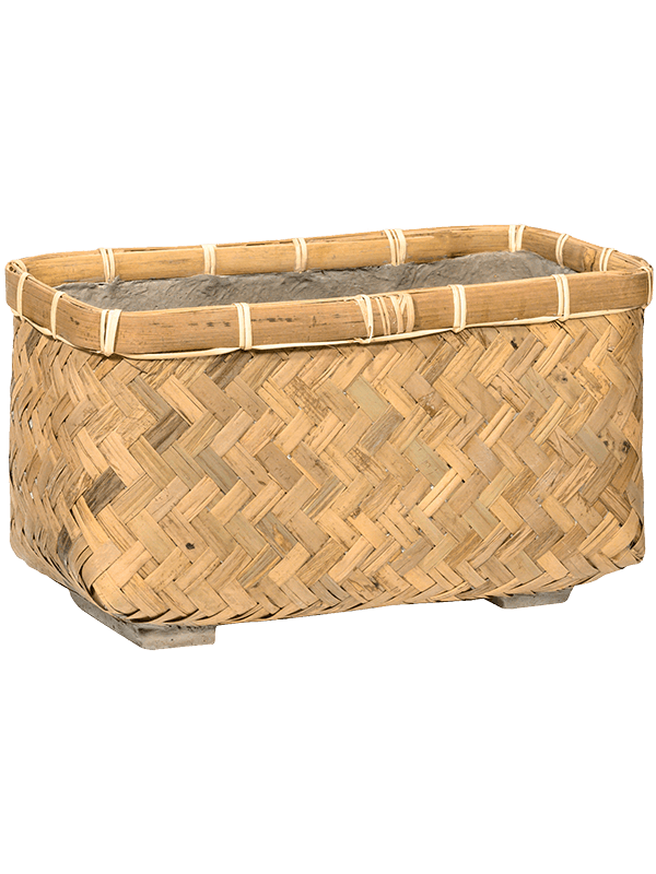 Bohemian Plant Pot 21cm Height 18cm Dia Nouri XS Bamboo