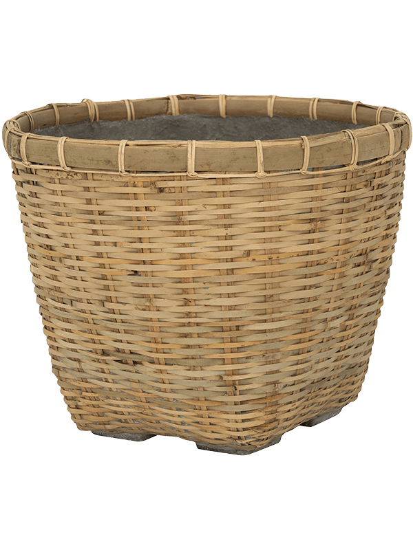 Bohemian Plant Pot 41cm Height 48cm Dia Enrico L Bamboo