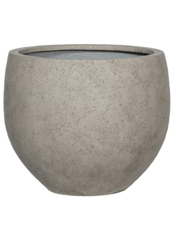 Urban Plant Pot 45cm Height 46cm Dia Jumbo Orb XXS Beige Washed