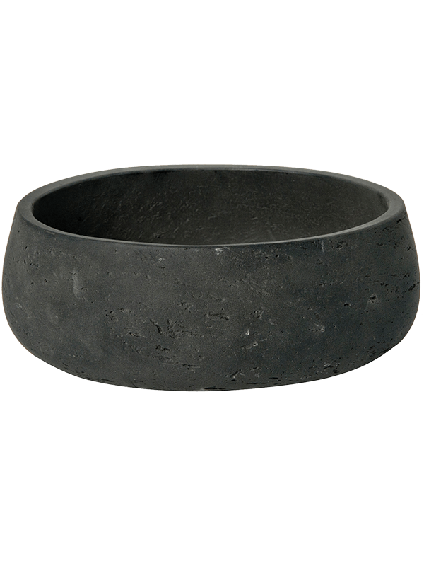 Rough Plant Pot 9cm Height 20cm Dia Eileen S Black Washed