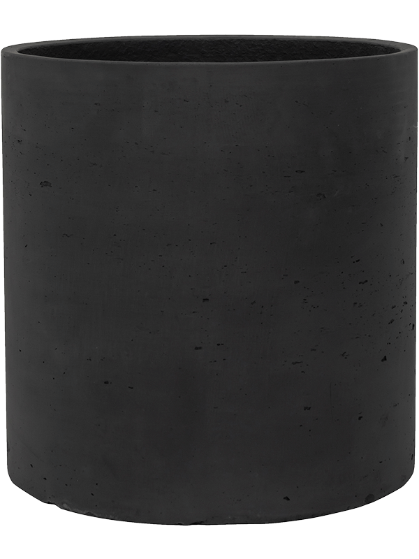 Rough Plant Pot 30cm Height 27cm Dia Max S Black Washed