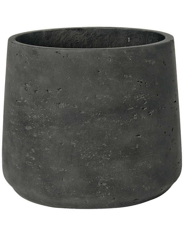 Rough Plant Pot 38cm Height 38cm Dia Patt XXXL Black Washed