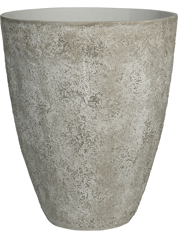Oyster Plant Pot 83cm Height 68cm Dia Oliver L Imperial White