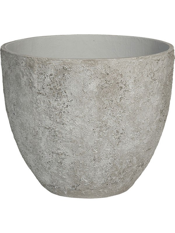 Oyster Plant Pot 36cm Height 40cm Dia Jesslyn XS Imperial White