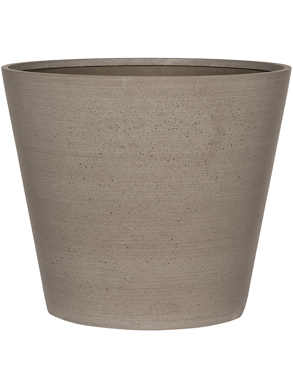 Refined Plant Pot 50cm Height 54cm Dia Bucket M Clouded Grey