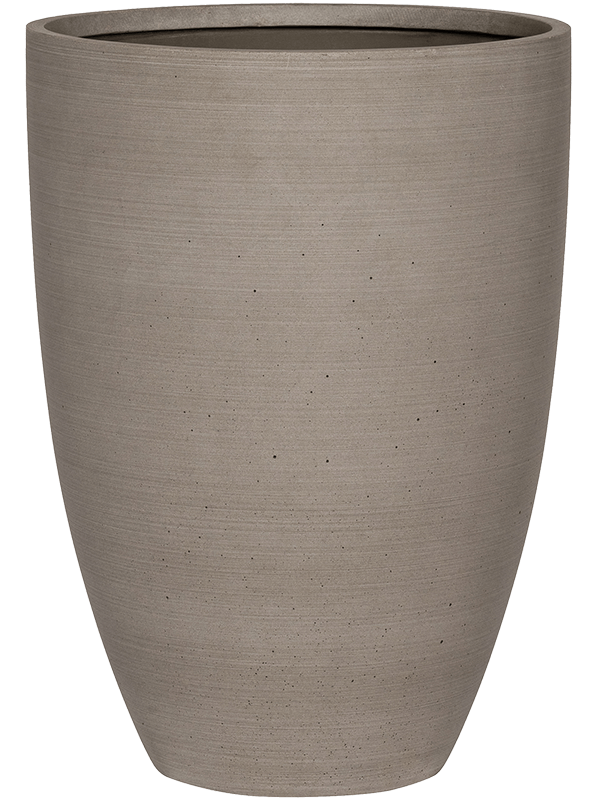 Refined Plant Pot 55cm Height 36cm Dia Ben L Clouded Grey