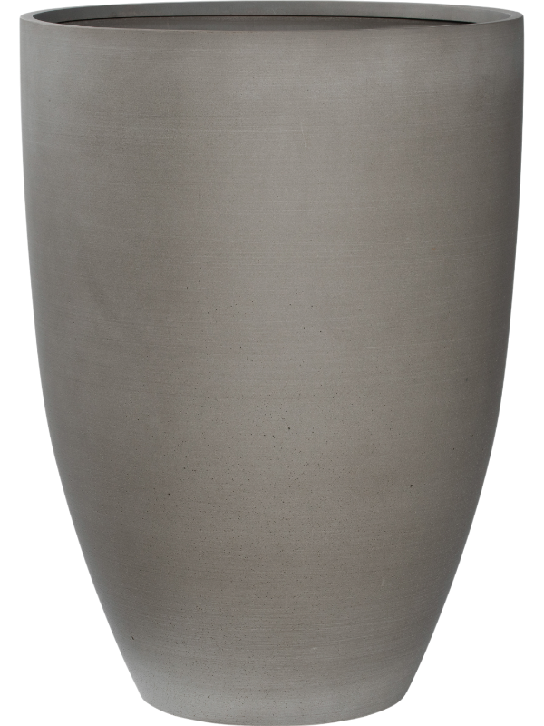 Refined Plant Pot 72cm Height 49cm Dia Ben XL Clouded Grey