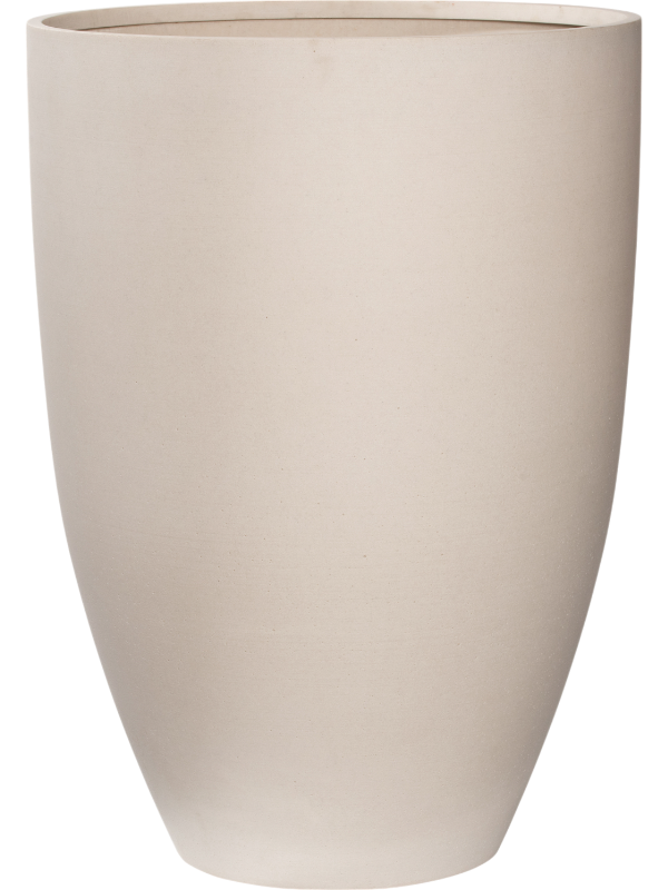 Refined Plant Pot 72cm Height 49cm Dia Ben XL Natural White