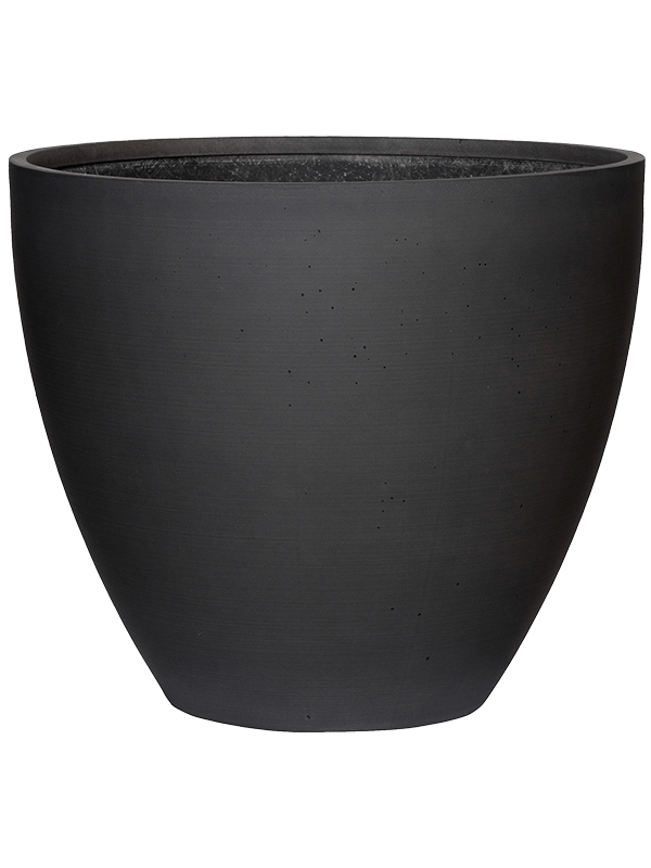 Refined Plant Pot 52cm Height 57cm Dia Jesslyn M Volcano Black