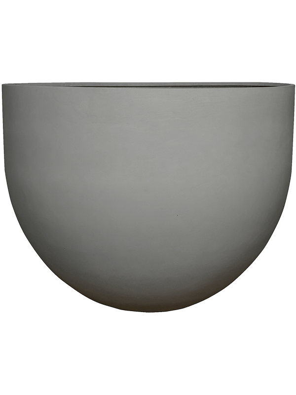 Refined Plant Pot 60cm Height 74cm Dia Jumbo Mila S Clouded Grey
