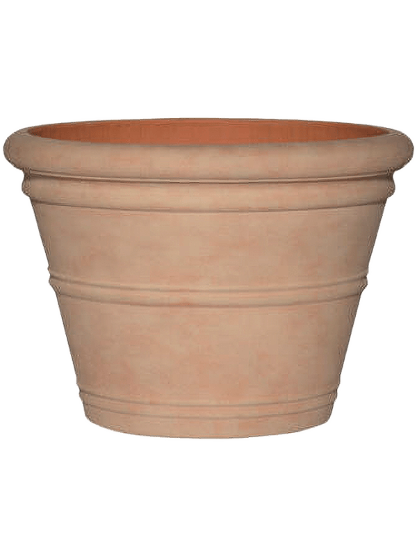 Treasure Plant Pot 43cm Height 54cm Dia Kyra L Brick Orange