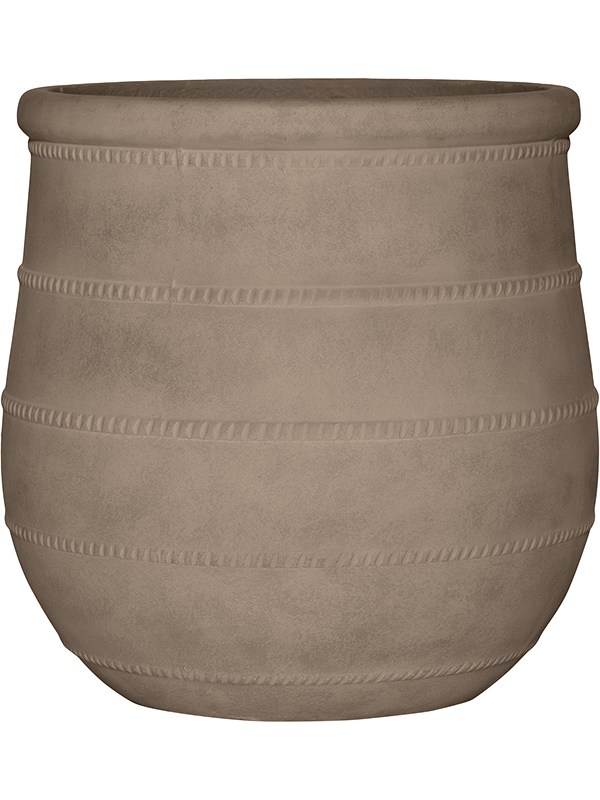 Treasure Plant Pot 42cm Height 47cm Dia Nika L Chalk Beige