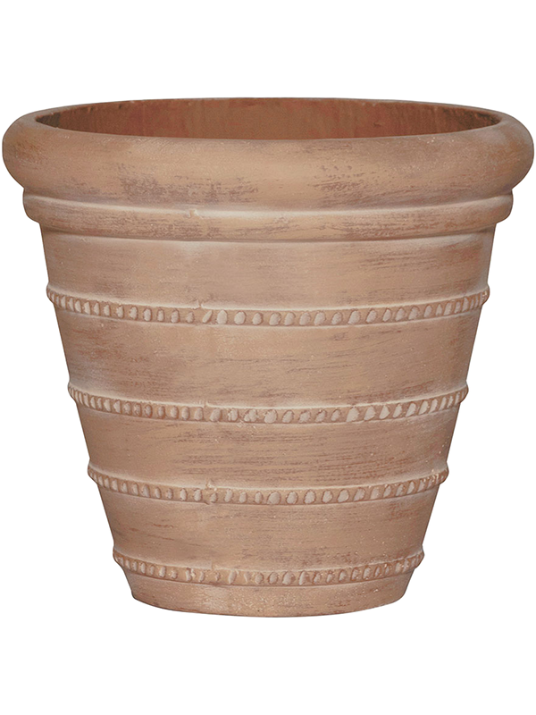 Treasure Plant Pot 25cm Height 25cm Dia Selena S Brick Orange