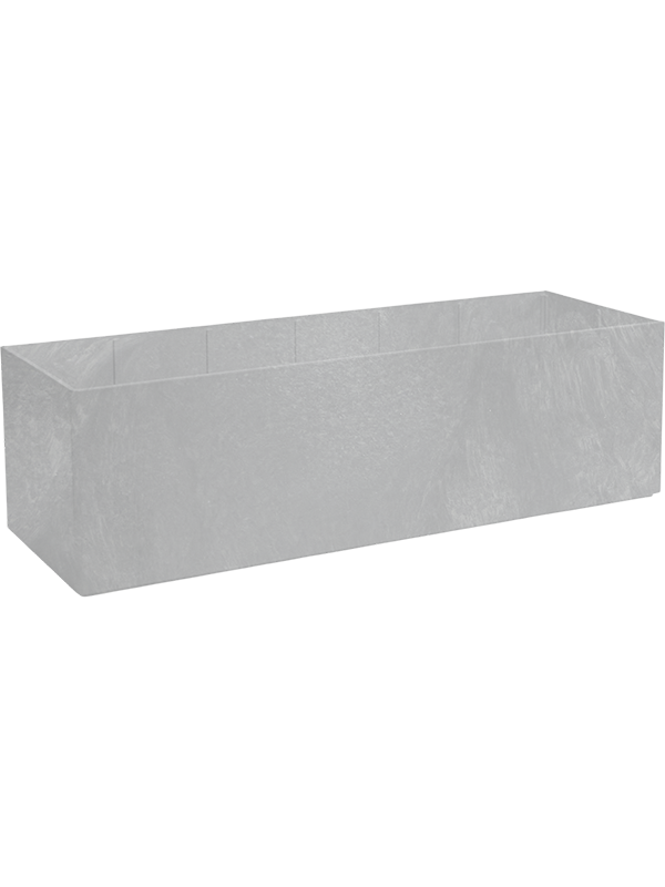 Prestige Rechthoek Plant Pot 25cm Height 38cm Dia High Shine