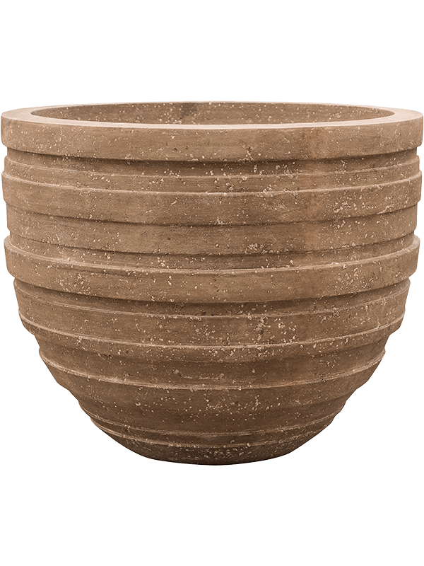 Baq Polystone Coated Junar Plant Pot 72cm Height 77cm Dia Couple Rock