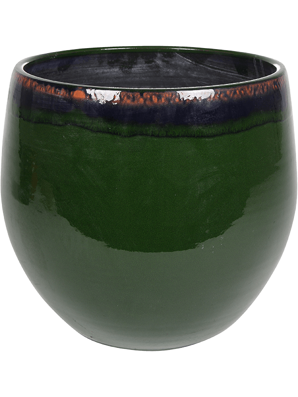 Charlotte Plant Pot 26cm Height 23cm Dia Pot Green