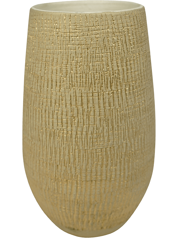 Ryan Plant Pot 30cm Height 12.5cm Dia Pot High Shiny Sand