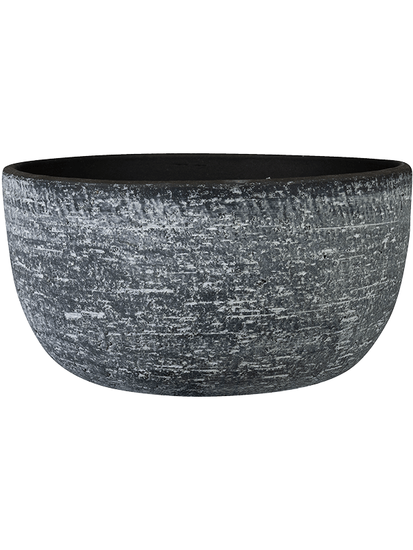 Cas Plant Pot 13cm Height 25cm Dia Bowl Anthracite