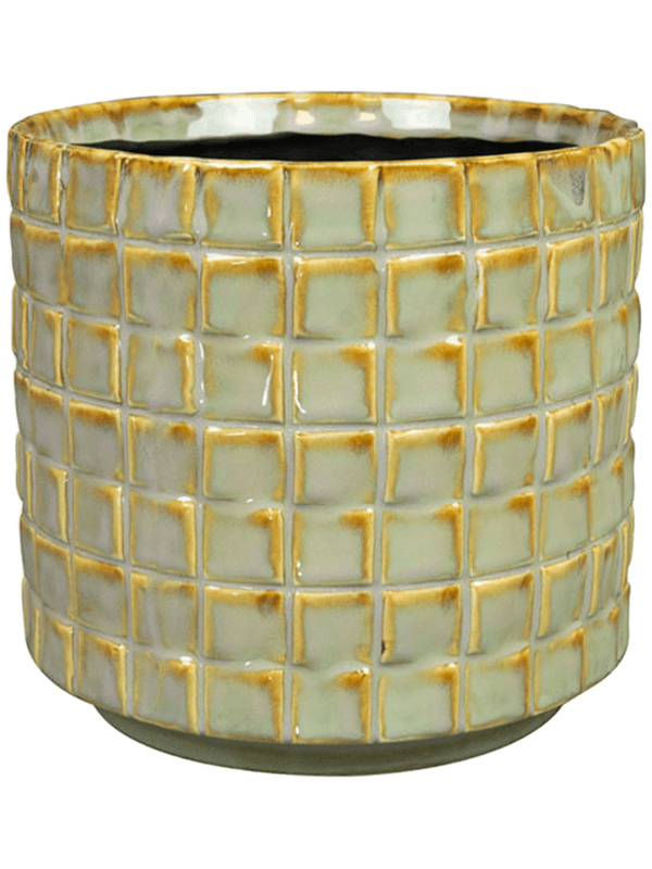 Stian Plant Pot 15cm Height 14cm Dia Pot Soft Jade