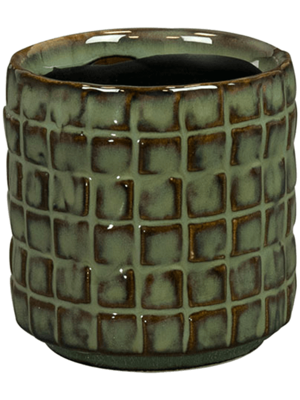 Stian Plant Pot 7cm Height 6cm Dia Pot Moss Green