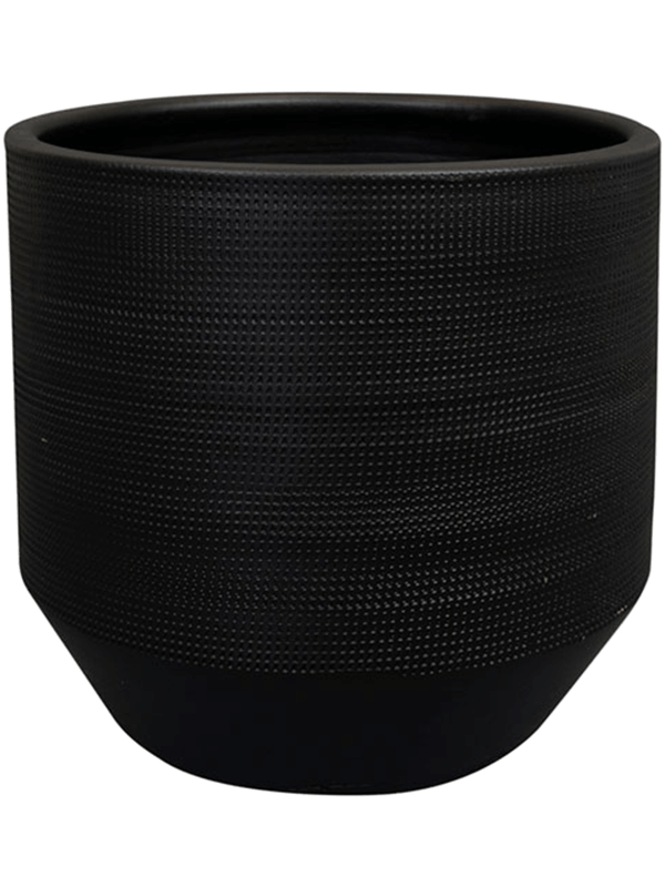 Norell Plant Pot 20cm Height 18cm Dia Pot Black