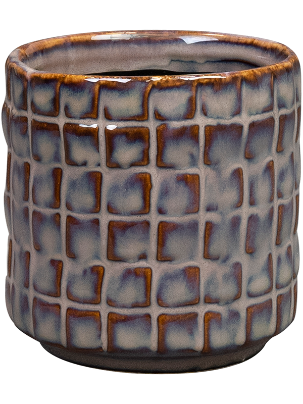 Stian Plant Pot 7cm Height 6cm Dia Pot Deep Purple