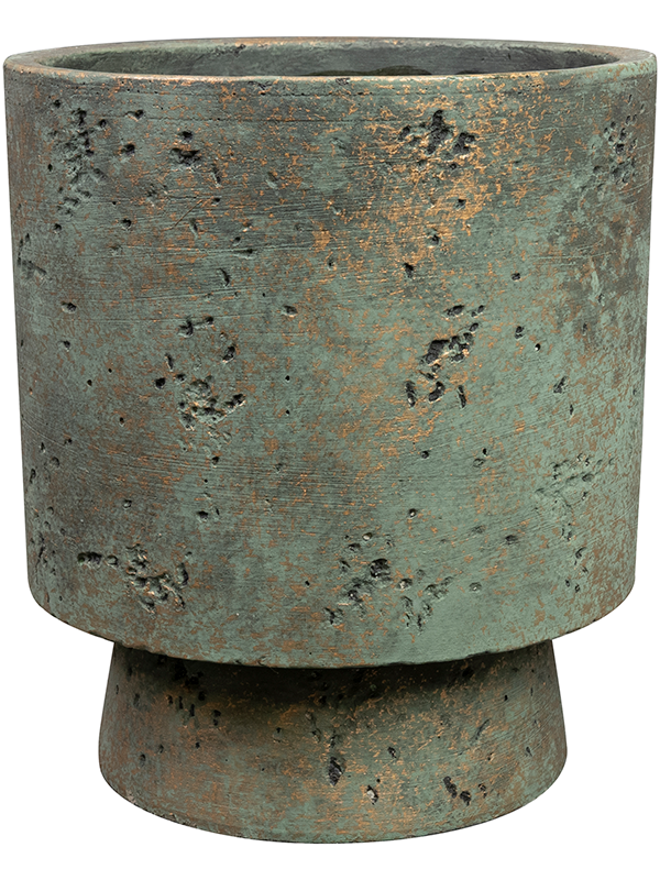 Aily Plant Pot 18cm Height 12cm Dia Pot Green