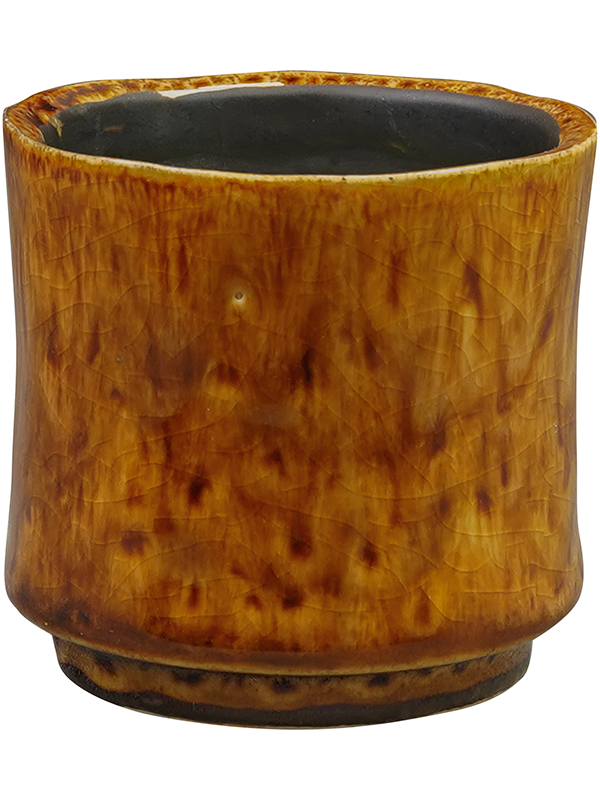 Nolan Plant Pot 7cm Height 6cm Dia Pot Camel