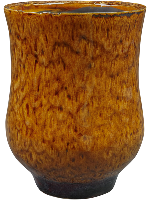 Nolan Plant Pot 18cm Height 11cm Dia Pot Tall Camel