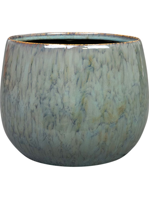 Odile Plant Pot 17cm Height 17cm Dia Pot Blue