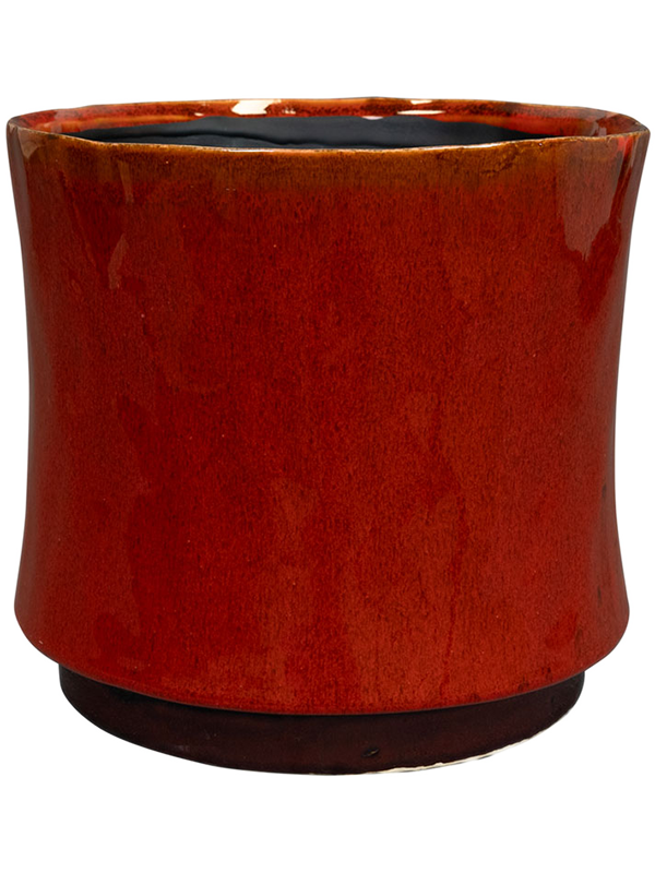 Nolan Plant Pot 20cm Height 19cm Dia Pot Red