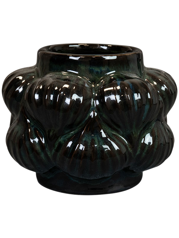 Sanah Plant Pot 11cm Height 6cm Dia Pot Petrol