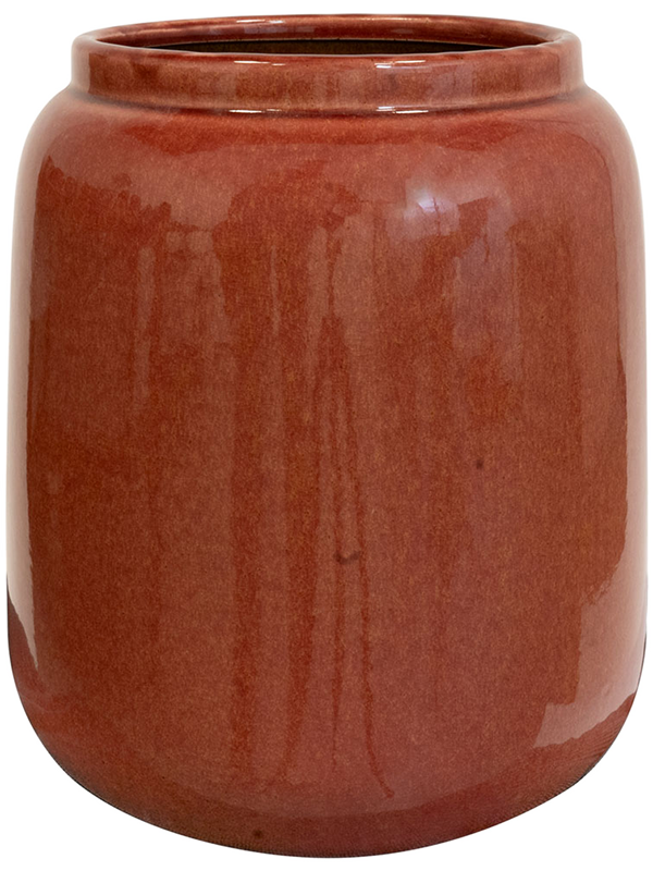 Nine Plant Pot 29cm Height 13cm Dia Pot Tall Old Pink