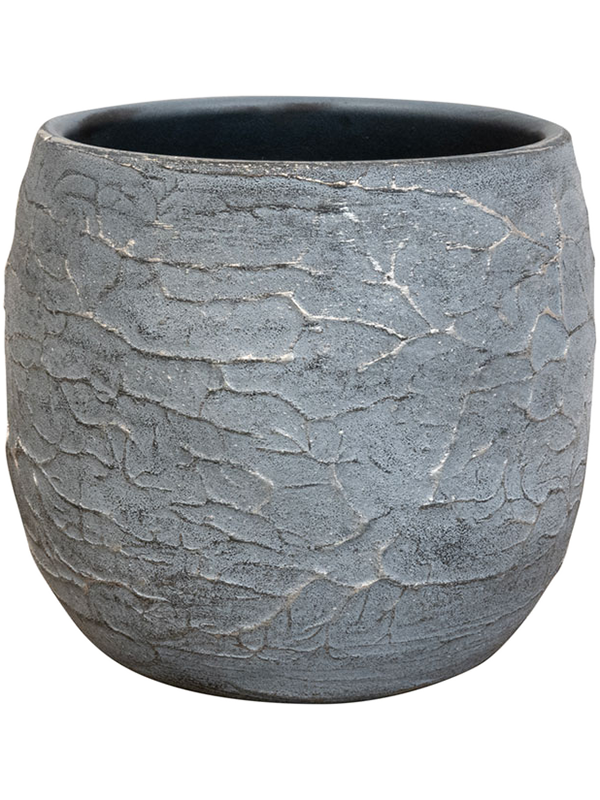 Evi Plant Pot 13cm Height 11cm Dia Pot Antique Silver