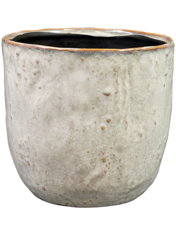Brian Plant Pot 14cm Height 15cm Dia Pot Ivory