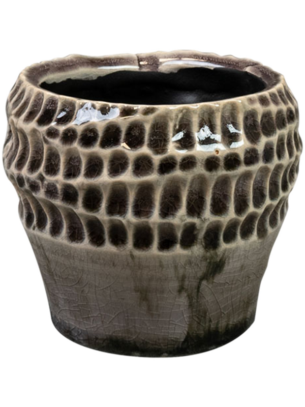 Deb Plant Pot 8cm Height 6cm Dia Pot Aubergine