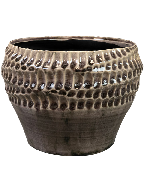 Deb Plant Pot 15cm Height 15cm Dia Pot Aubergine
