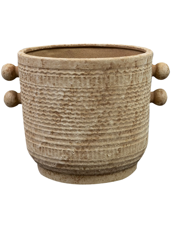 Sophia Plant Pot 15cm Height 16cm Dia Pot Sand