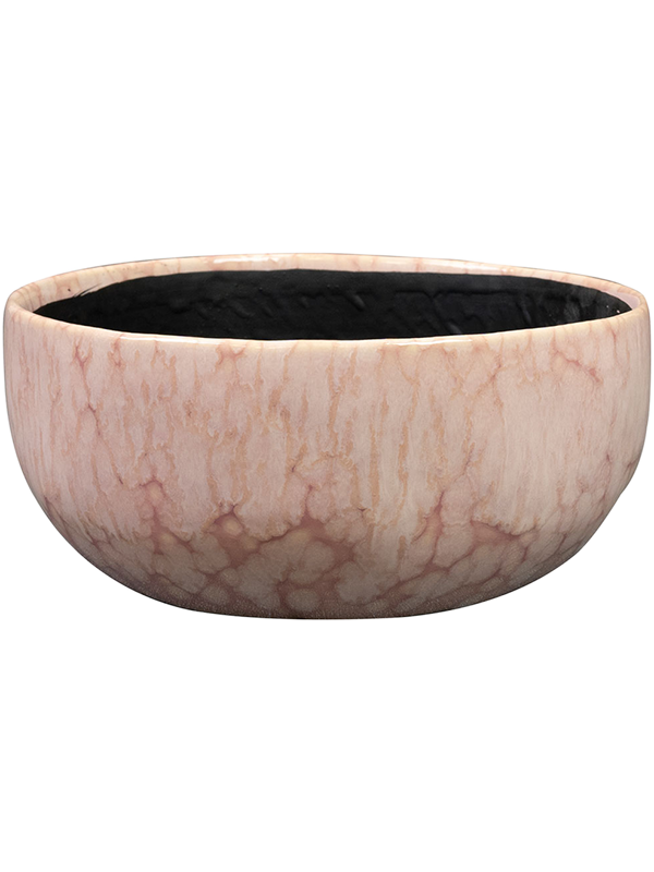 Davide Plant Pot 9cm Height 20cm Dia Bowl Mauve