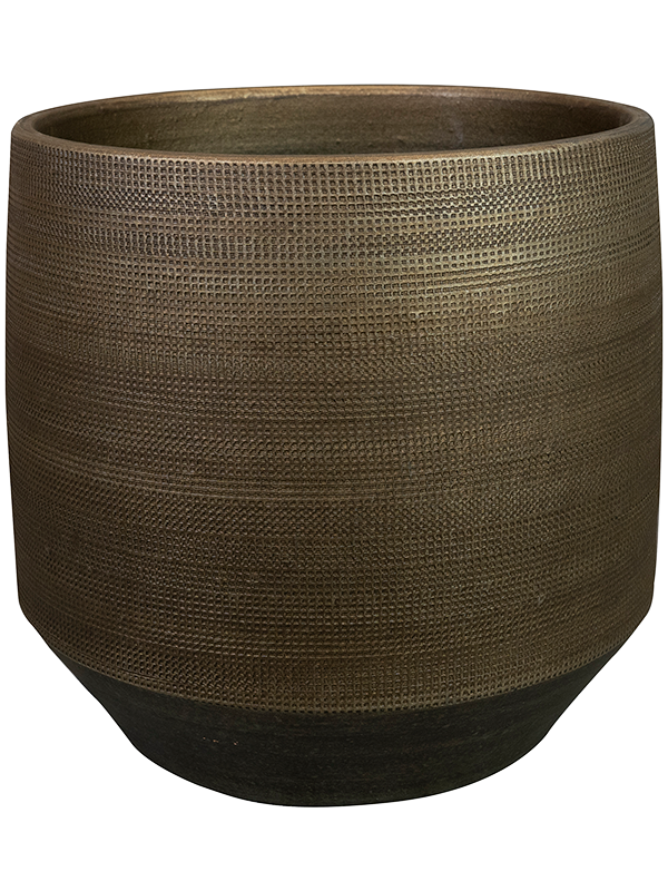 Norell Plant Pot 24cm Height 22cm Dia Pot Chestnut