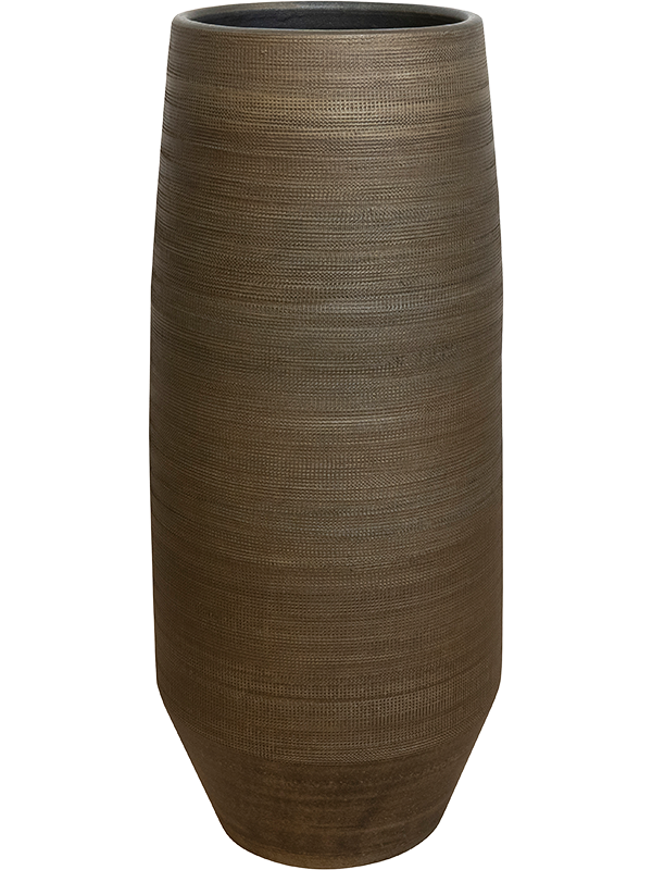 Norell Plant Pot 70cm Height 28cm Dia Pot Tall Chestnut