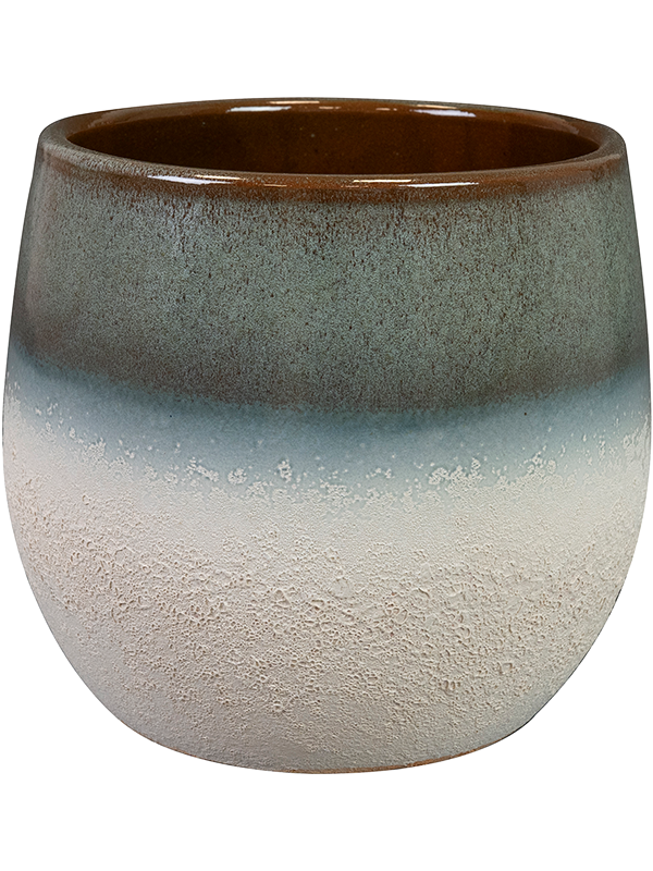 Fem Plant Pot 13cm Height 13cm Dia Pot Sky Blue