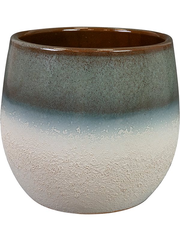 Fem Plant Pot 17cm Height 17cm Dia Pot Sky Blue