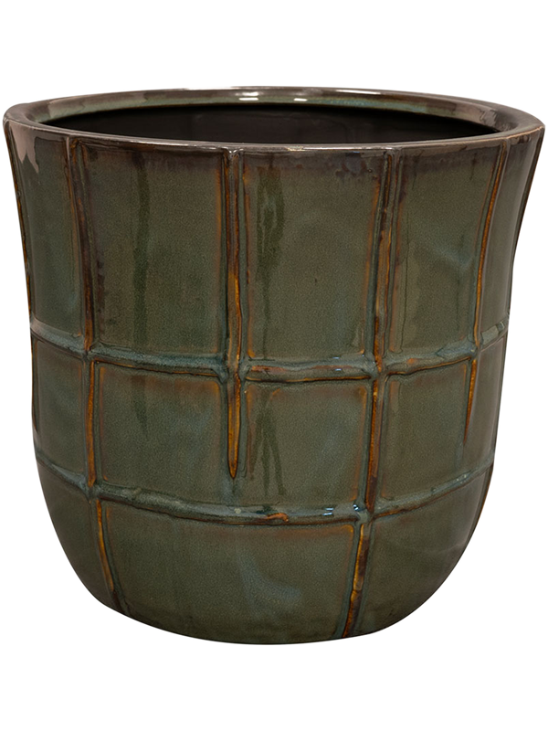 Noemi Plant Pot 23cm Height 21cm Dia Pot Sea Green